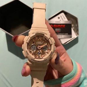 Rose Gold/Baby Pink G-Shock Watch